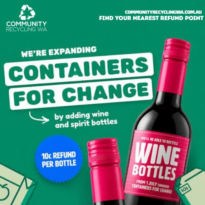 We're expanding containers for change by adding wine and spirit bottles.